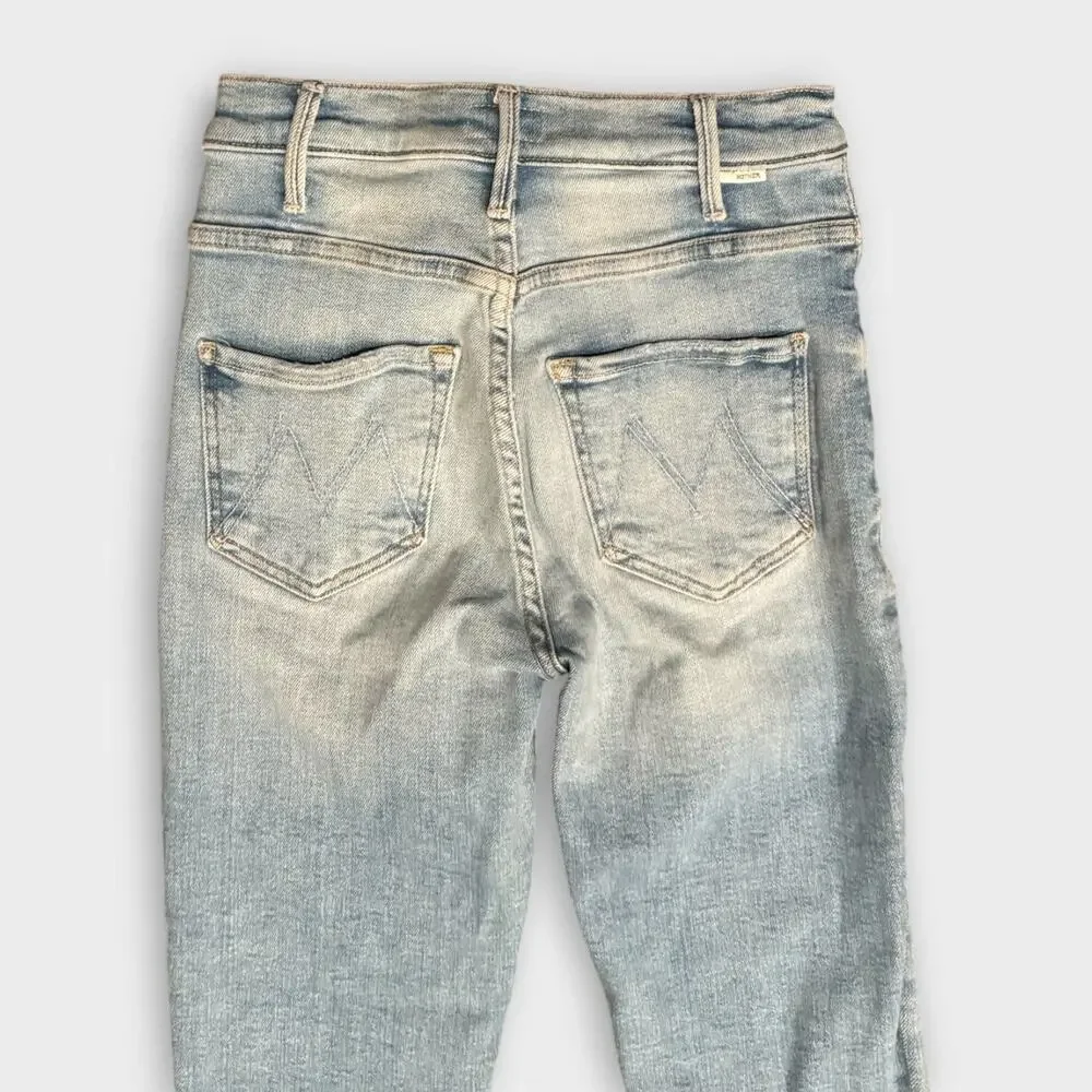 Mother The Hustler Ankle Fray Jeans In Limited Edition Size 23 - Picture 8 of 14